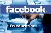 Facebook en Eduacion