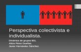 Perspectiva colectivista e individualista