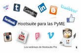 Hootsuite Pro para las PyME - Webinar de Hootsuite