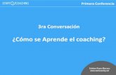 Cómo se aprender el coaching?