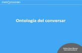 Ontología del conversar