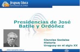 Presidencias de Batlle y Ordóñez