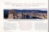 Las misiones de la peninsula de baja california