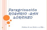 Peregrinación Rosario- San lorenzo