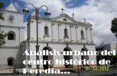 analisis urbano del centro historico de heredia
