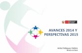 Avances 2014 y perspectivas 2015 - Presentación Aníbal Velásquez Valdivia, ministro de Salud.