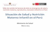 Situacion de-salud-y-nutricion-materno-infantil-en-el-peru