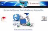 Curso de Nuevas Tecnologías en Educacion