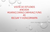 Visita de estudios Huaraz (Ancash)