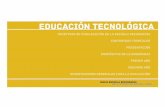 Diseño Curricular Educación Tecnológica NES CABA 2015