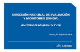 Dirección Nacional de Evaluación y Monitoreo (Dinem) / Ministerio de Desarrollo Social (Uruguay)