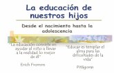 La educación de nuestros hijos blog
