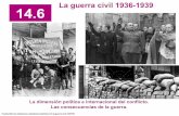 Tema 14.6. Guerra Civil: dimensión política, internacional y consecuencias del conflicto