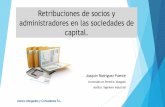 Retribuciones de los socios en las sociedades de capital