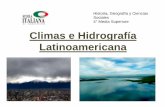 Climas e hidrografía latinoamericana