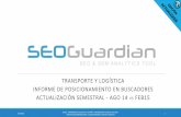 SEOGuardian - Transportes y Logística en España - 6 meses después