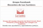 Grupo facebook : Docentes de Las Cumbres