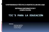TICs para la educacion