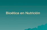 BioéTica En NutricióN