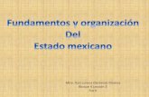 Organización del Estado mexicano