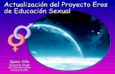 Actualización del Proyecto Eros de Educación Sexual