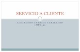 Servicio a cliente
