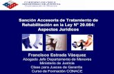 Clase sobre los Aspectos Juridicos  de la Sancion Accesoria de Tratamiento de Drogas en la Ley de Responsabilidad Penal Adolescente Francisco Estrada Vásquez (Chile)