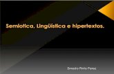 Semiotica, lingüística e hipertextos
