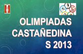 Olimpiadas castañedinas 2013