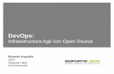 Dev ops   infraestructura agil con open source