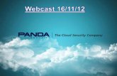 Webcast Panda Cloud Services   16 11-12