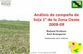Análisis de Campaña Soja 1ray2da