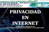 Lic. Ernesto Ibarra privacidad por internet