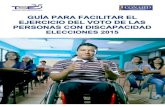 Guía facilitar voto PCD 2015