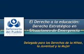 Ponencia Defensoría del Pueblo sobre Educación en Emergencias