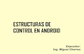 Estructuras de control en android