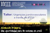 Urgencias CV a través del EKG: Arritmias. Dr.Santiago Sánchez