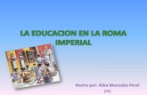 La educacion en la roma imperial