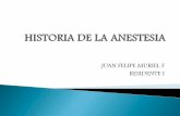 Historia de la anestesia