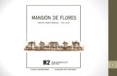 Análisis de la mansión popular de flores