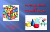 Plan de área matemáticas 2015