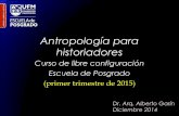 Antropología para historiadores, por Alberto Garín
