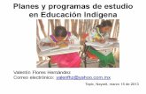Programas de estudio educacion indigena