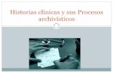 Procesos archivísticos en las historias clínicas