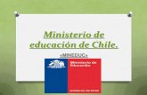 Ministerio de educación de Chile. "MINEDUC"