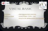 BARRA DE HERRAMIENTAS VISUAL BASIC 6.0