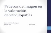 Valvulopatias. pruebas de imagen