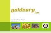 Compañia de minas - Goldcorp inc.