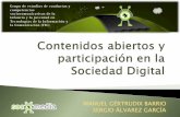 Contenidos abiertos y participación en la Sociedad Digital