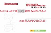 Sectores de la nueva Economía 20 + 20: Industrias de la creatividad